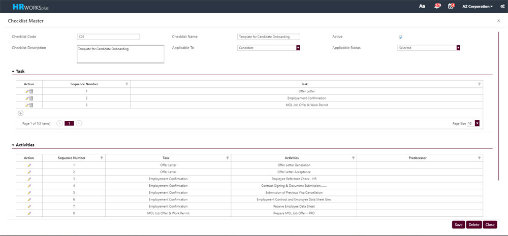 Onboarding & Task Management Software