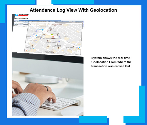 Attendance Log View With Geolocation
